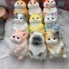 Hand made cute squishy cat texture Taba/silicon with box