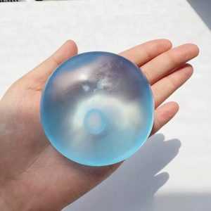 Alternative view of coconut oil ball no rebound anti-stress squishy toy 6 colors