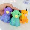 Cow squishy TPR texture quick rising 12 pieces with box random mix