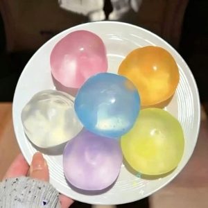 coconut oil ball no rebound anti-stress squishy toy 6 colors