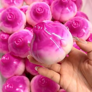 Crunchy onion crispy sound handmade soft squeeze anti-stress squishy toy