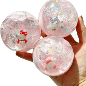 Handmade stressed-ball half vaseline hk design anti-stressed squishy toy