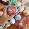 Crunchy handmade ball with HK crispy sound soft squeeze anti-stress squishy toy