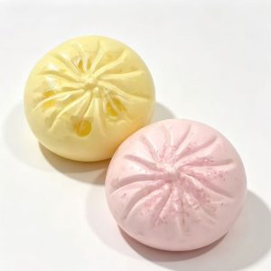 Crunchy fruit dumpling crispy sound handmade soft squeeze anti-stress squishy toy 2 colors