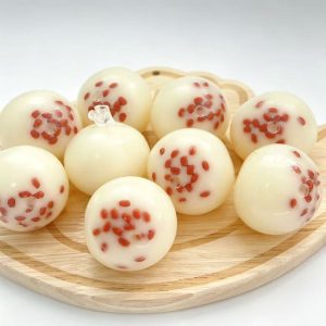 Handmade stressed-ball with red bean smoth and soft anti-stressed squishy toy