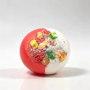 Crunchy hot pot handmade ball crispy sound soft squeeze anti-stress squishy toy
