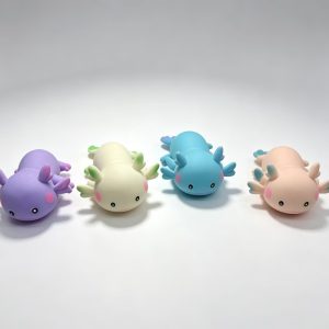 Crunchy axolotl crispy sound soft squeeze anti-stress squishy toy