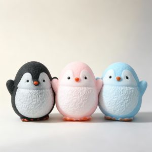 Crunchy penguin crispy sound soft squeeze anti-stress squishy toy