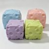 Handmade crunchy big cheese & small cheese fried oil sound super soft crunchy  anti-stress squishy toy