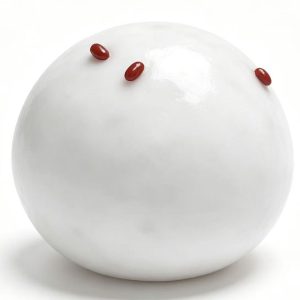 Handmade SOFT milk rice ball mochi skin with red beans smell like milk anti-stress squishy toy SHIP OUT IN 48 HOURS