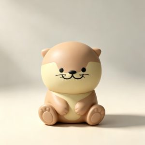 Crunchy otter crispy sound soft squeeze anti-stress squishy toy