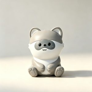 Crunchy raccoon crispy sound soft squeeze anti-stress squishy toy