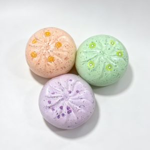 Slushy dumpling with perlite inside three design slushy sound soft squeeze anti-stress squishy toy